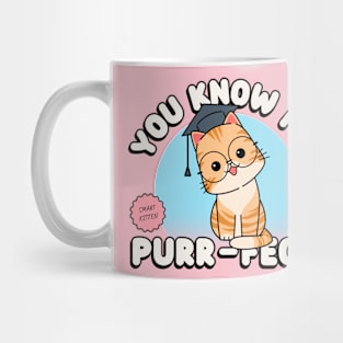 Funny Cute Kitten Kittens Smart Cute Kitty Mug